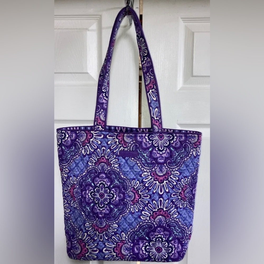 Vera Bradley Lilac Tapestry Tote Bag
